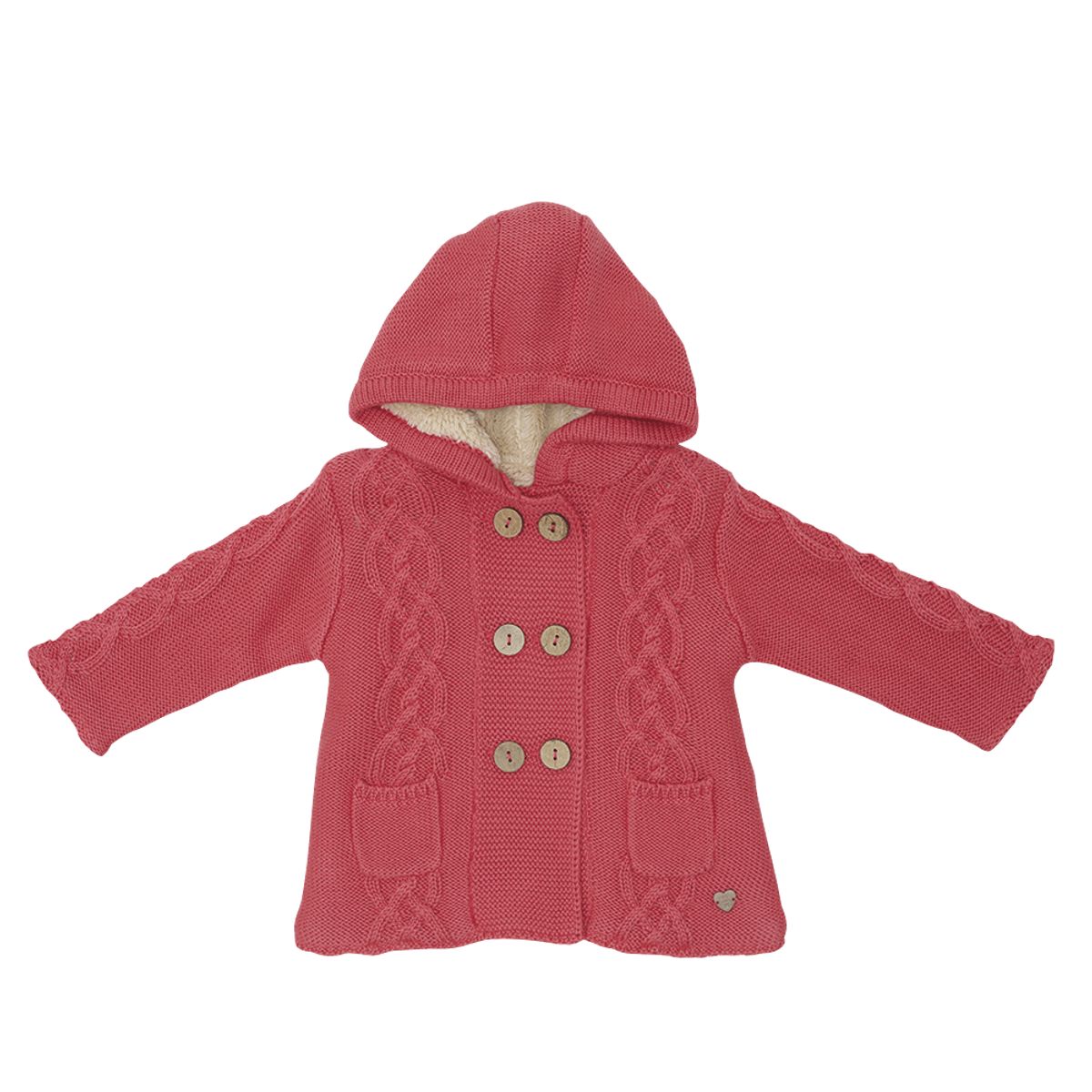 PILLIN - Chompa Abierto cCapucha Bebé Niña PVV902 PILLIN