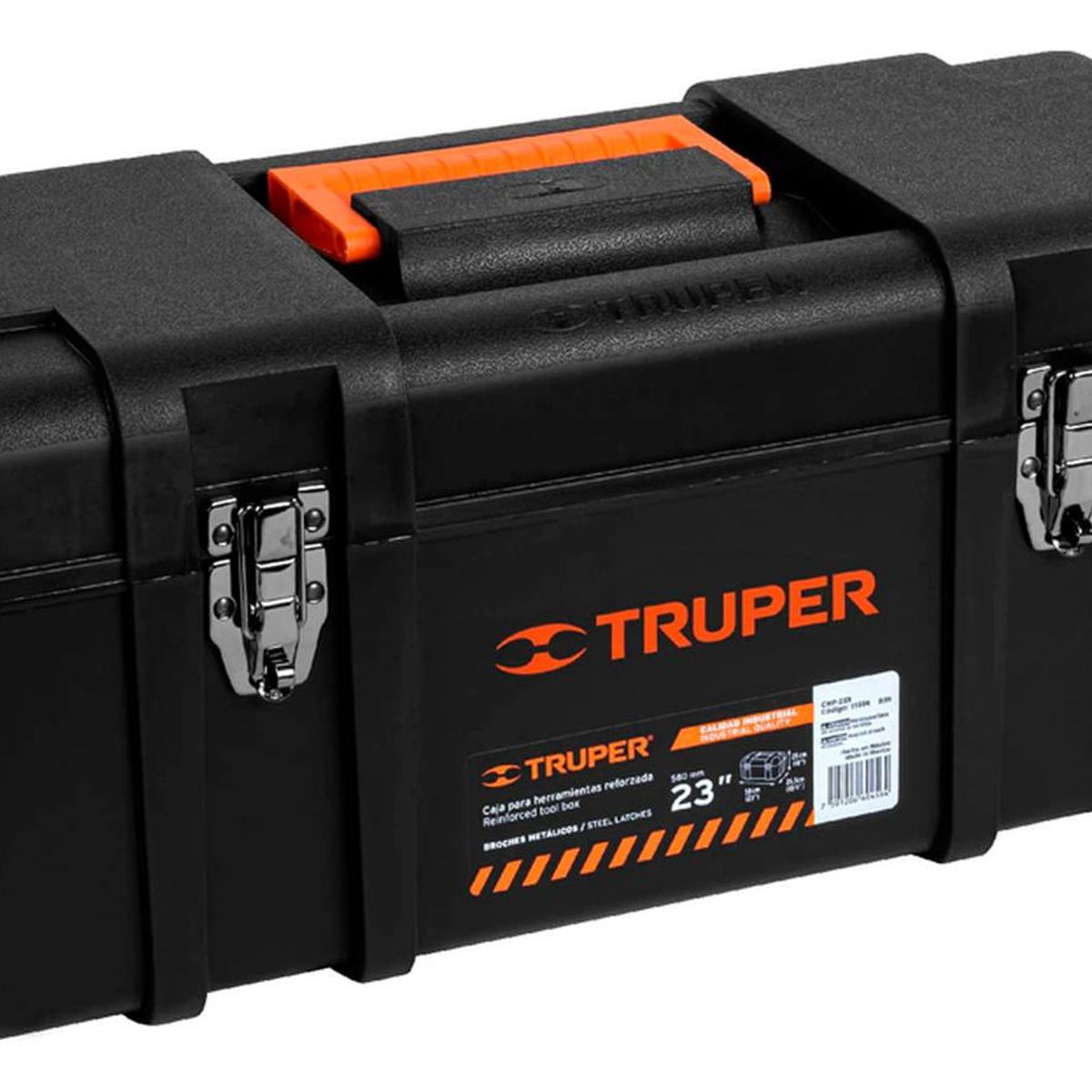 TRUPER - Caja para Herramientas 23 Broches Metálicos CHP-23X Truper
