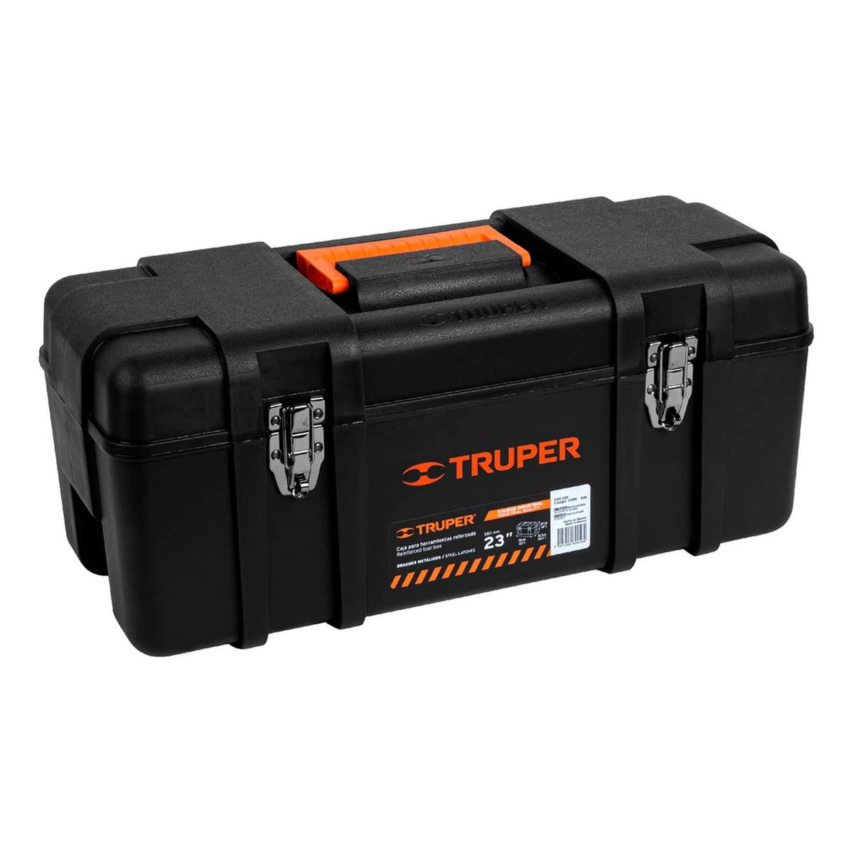 TRUPER - Caja para Herramientas 23 Broches Metálicos CHP-23X Truper