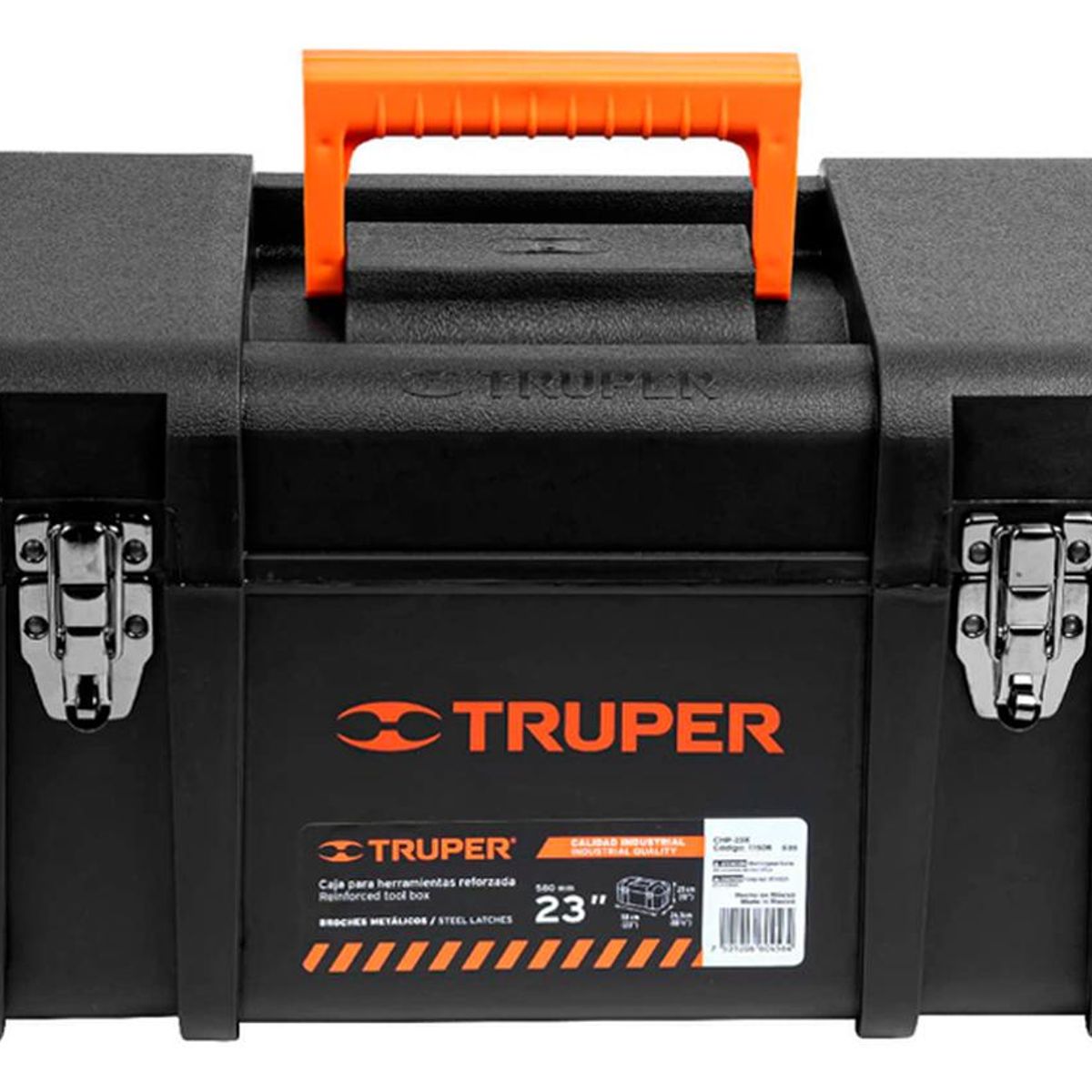 TRUPER - Caja para Herramientas 23 Broches Metálicos CHP-23X Truper