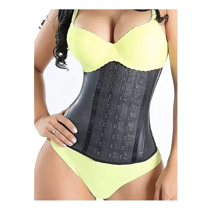 OEM - FAJA MUJER CINTURILLA LATEX GANCHOS GRUESO IMPORTADA GYM L