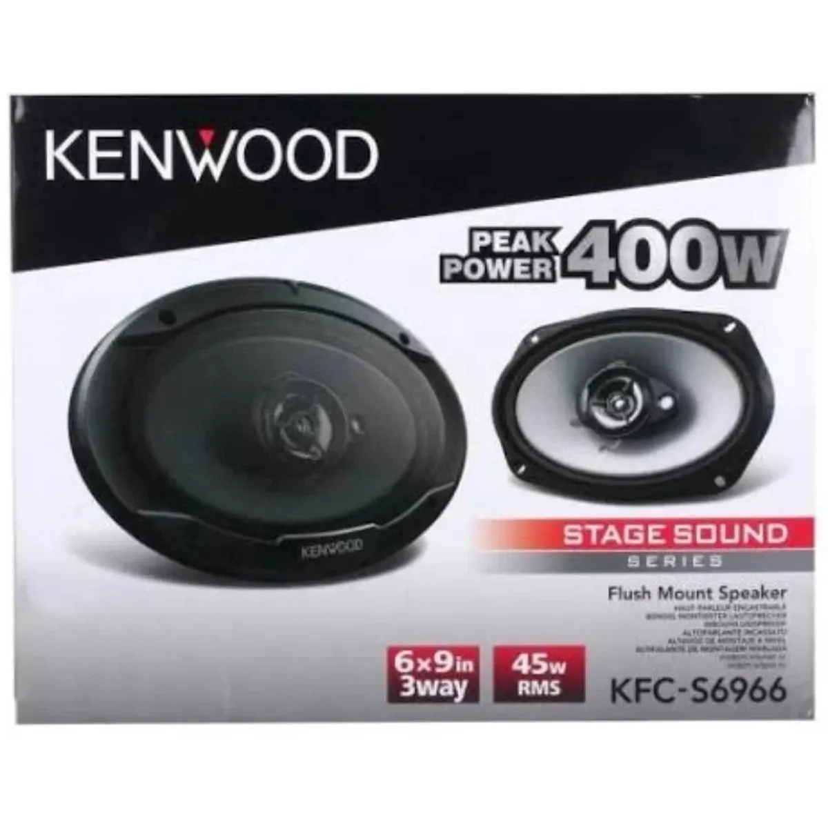 KENWOOD - Parlantes Kenwood Kfc-s6966 400watts