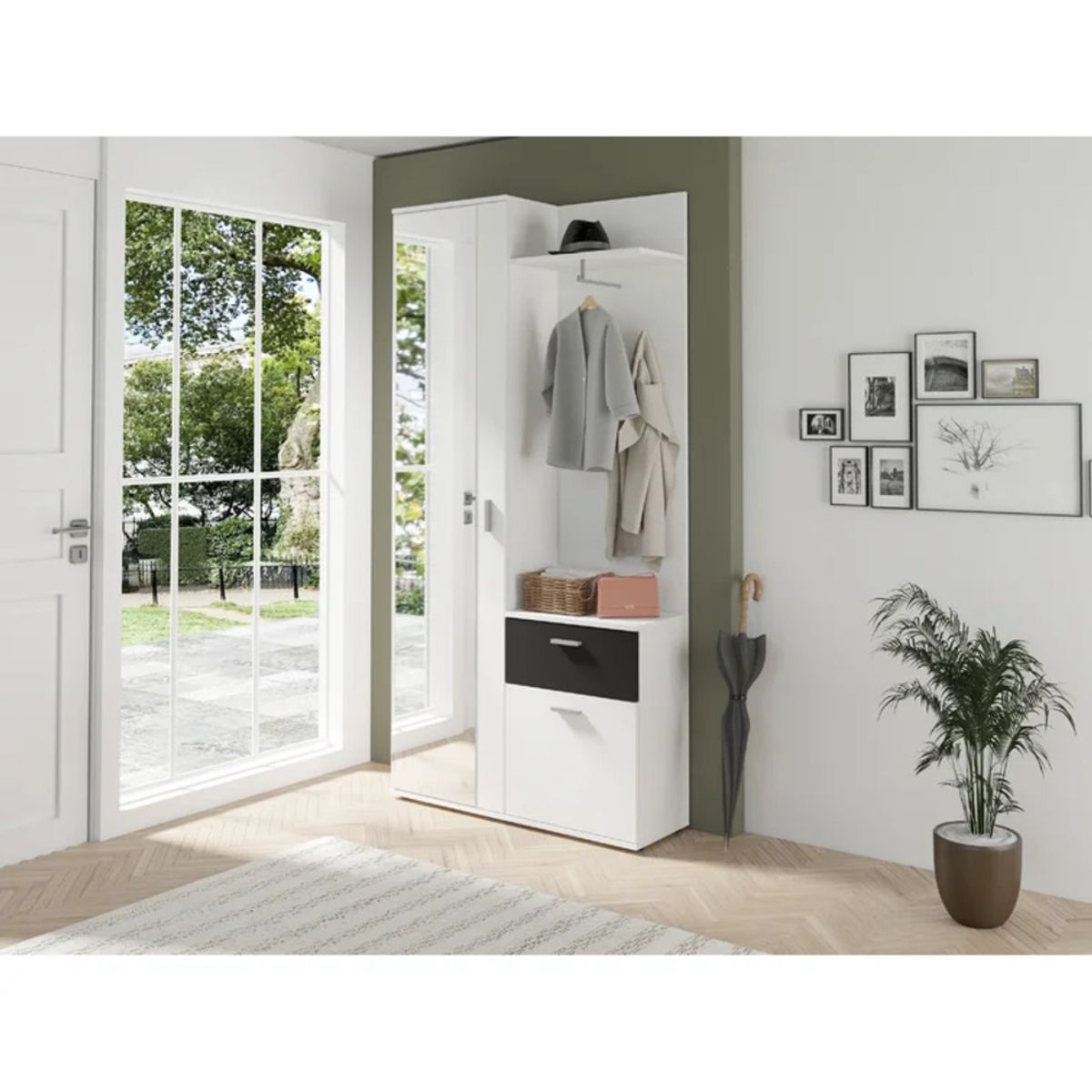 GENERICO - Aparador Recibidor Chisato Blanco R&R MUEBLES