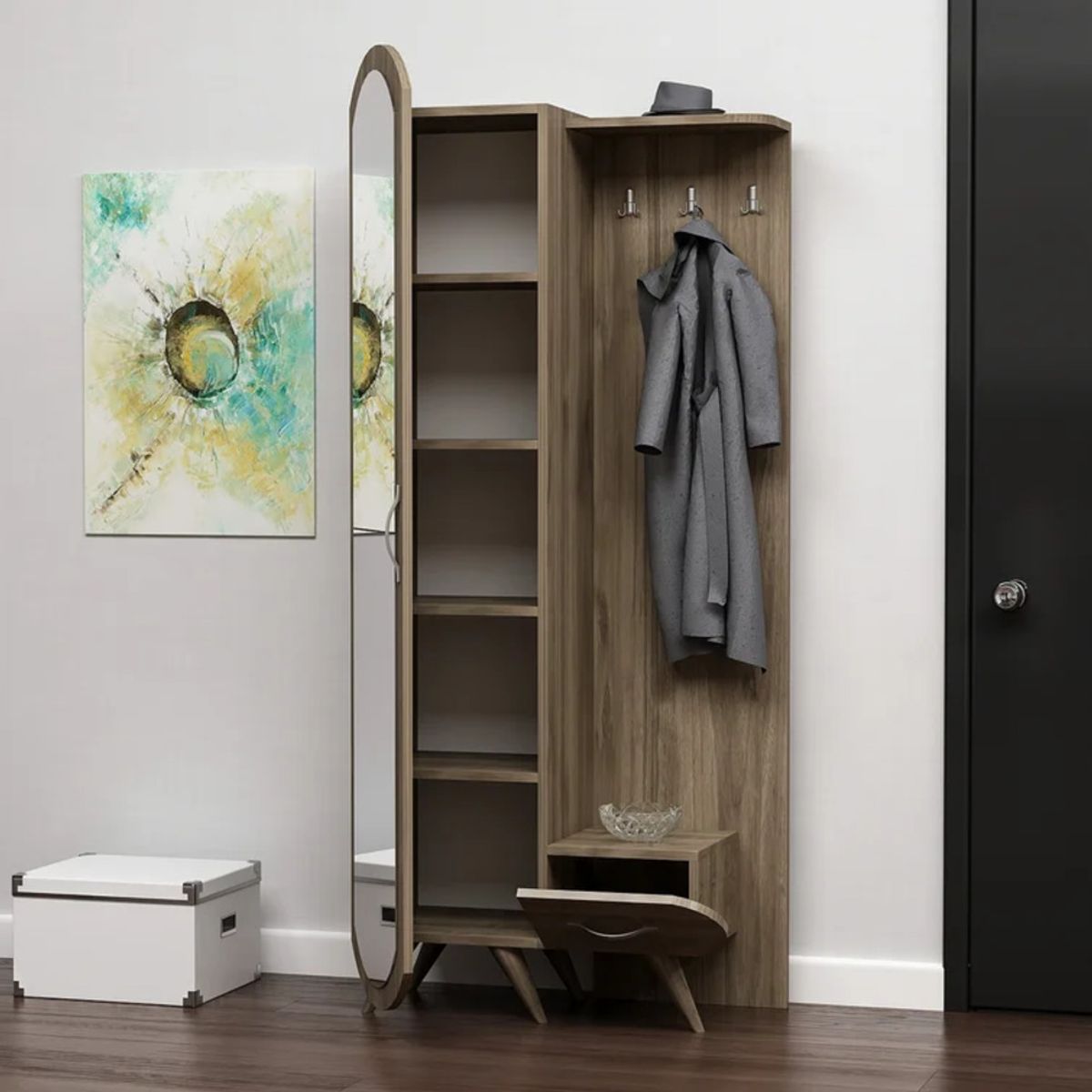 GENERICO - Aparador Recibidor Onitsuka Marrón R&R MUEBLES