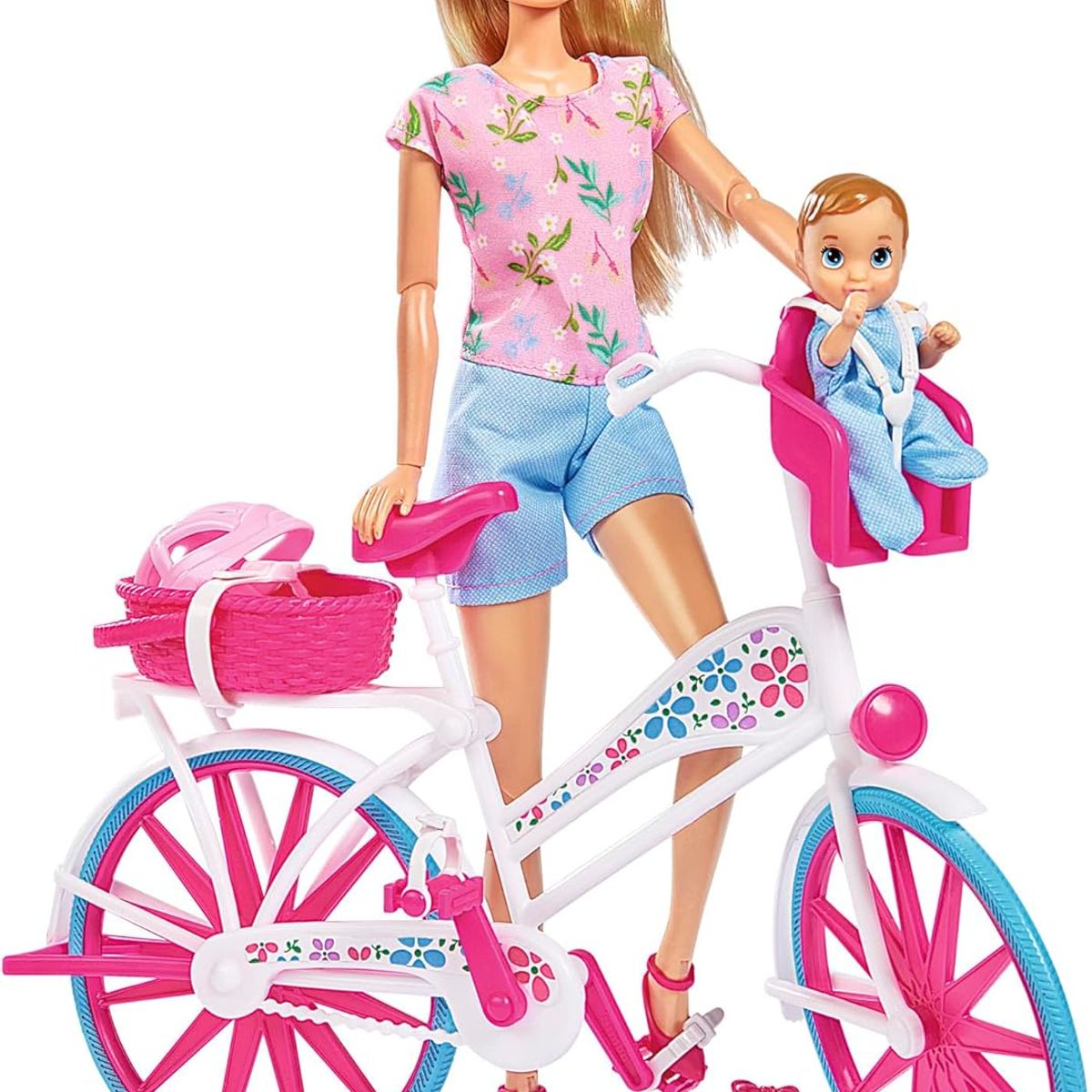 STEFFI LOVE - Juguete Muñeca Steffi Love Tour en Bici con Accesorios