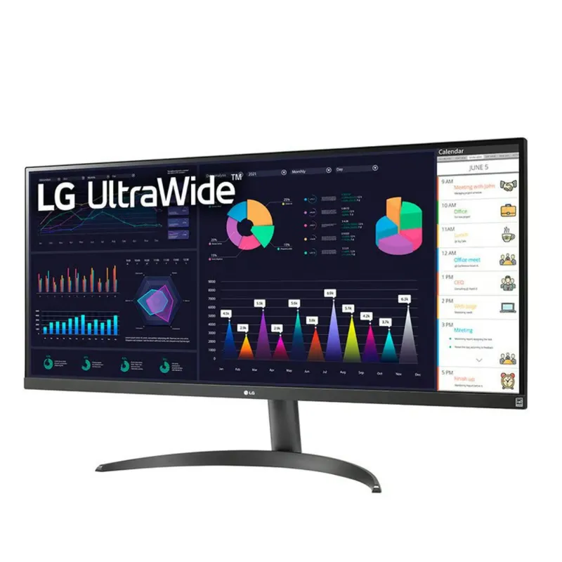 LG - MONITOR LED 34 LG 34WQ500-B ULTRAWIDE DP HDMI 5MS100HzFREESYNC