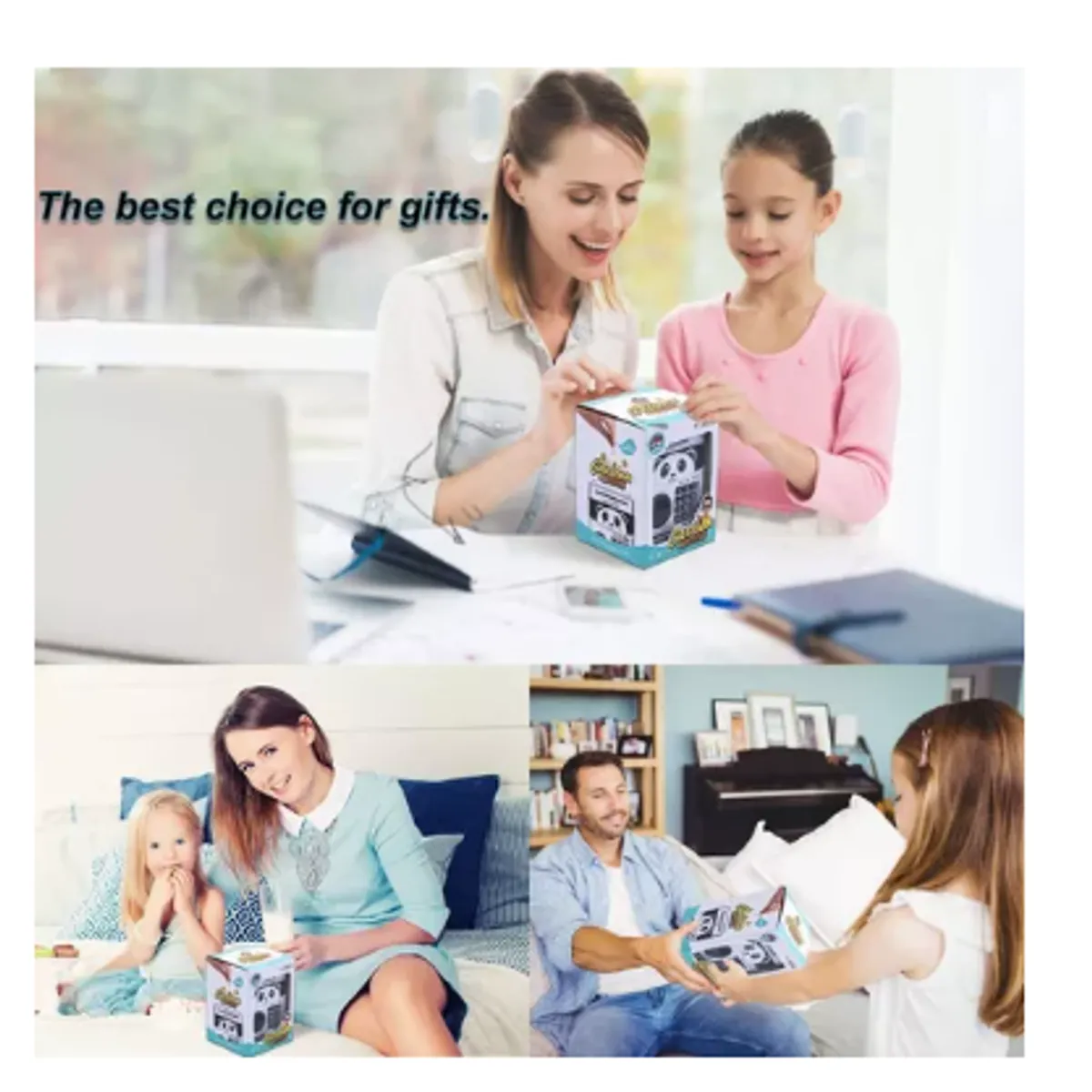 GENERICO - Alcancía caja fuerte electrónica de monedas y billetes