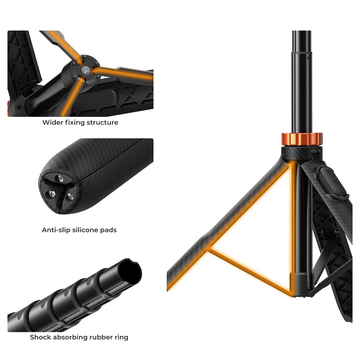 K&F CONCEPT - Trípode para Smartphone - MS08 K&F Concept KF09127V1