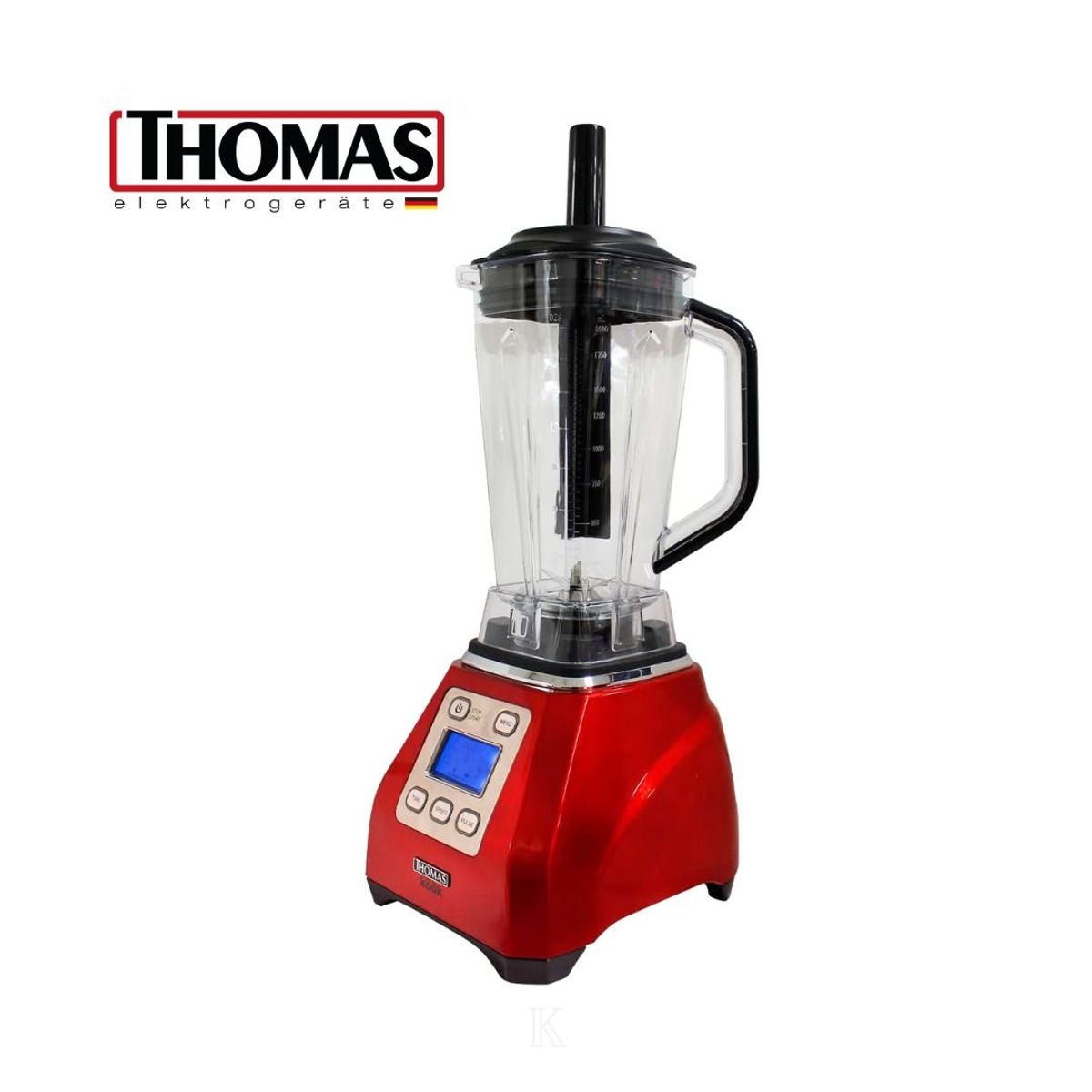 THOMAS - Licuadora Thomas de 1600W y Vaso de 2 Litros
