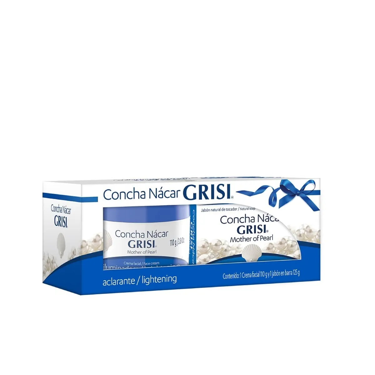 GENERICO - Grisi Concha de Nácar Crema Facial 110g + Jabón 125g