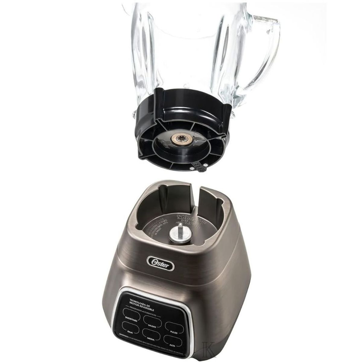 OSTER - Licuadora Oster de 1000W con Tecnología Reversible y Pantalla Táctil
