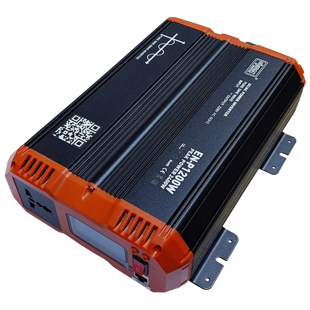 ENERGIT - INVERSOR ONDA SENOIDAL PURA 48V A 220V 1200W DIGITAL - ENERGIT