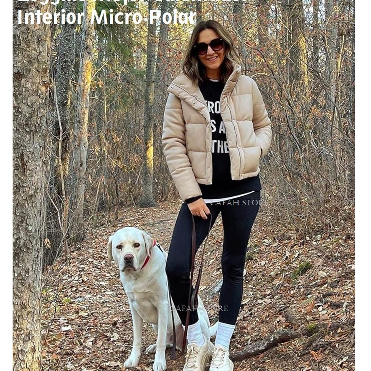 OEM - Leggins Mujer Pretina Alta  Calentador Interior Micropolar