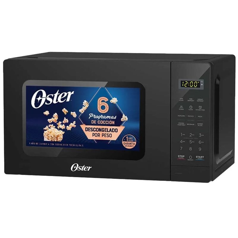 OSTER - Horno Microondas OSTER 20L POGME2702 Negro