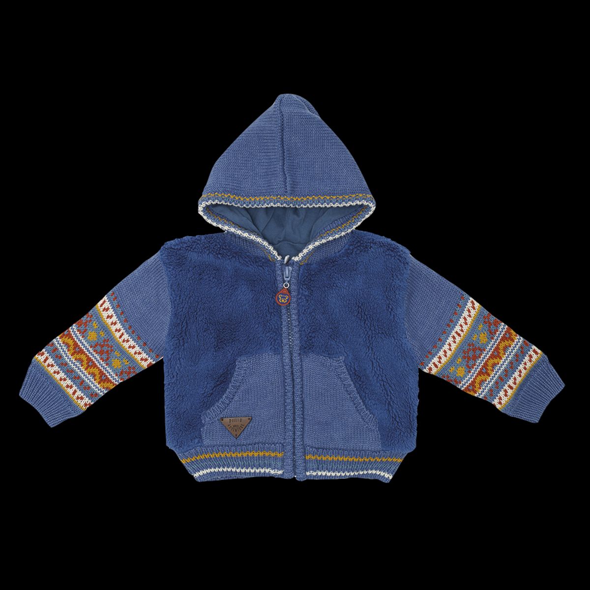 PILLIN - Chompa Abierto cCapucha Bebé Niño PVV904 PILLIN