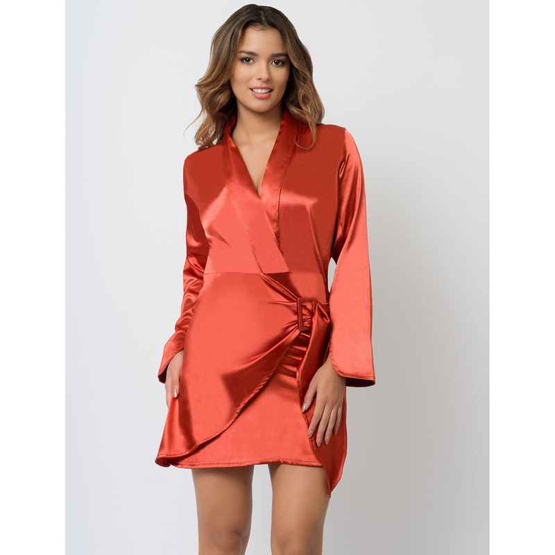 DOLCATTA - Vestido Meiying - Ocre Color - Dolcatta