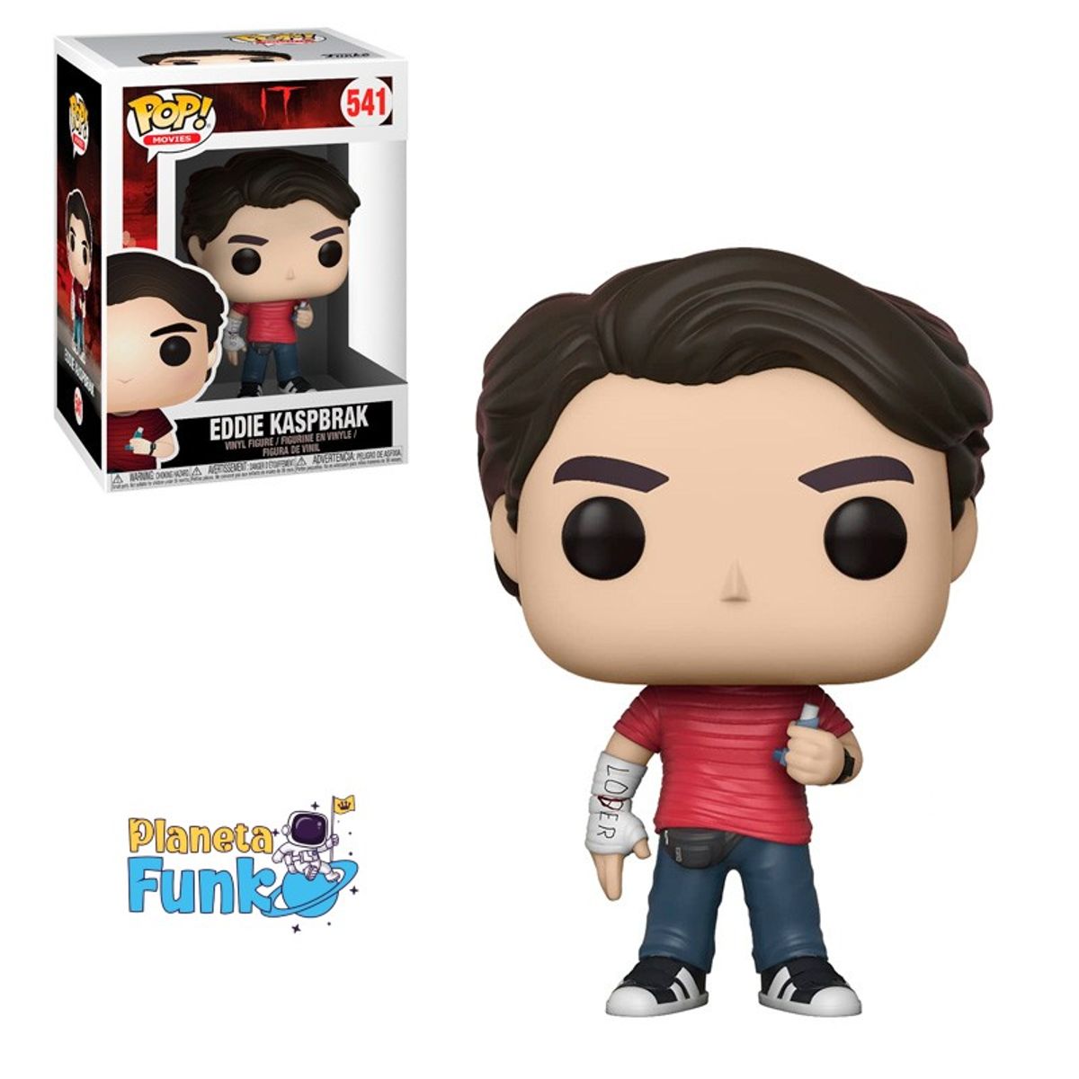 FUNKO - IT EDDIE KASPBRAK 541 FUNKO POP TERROR