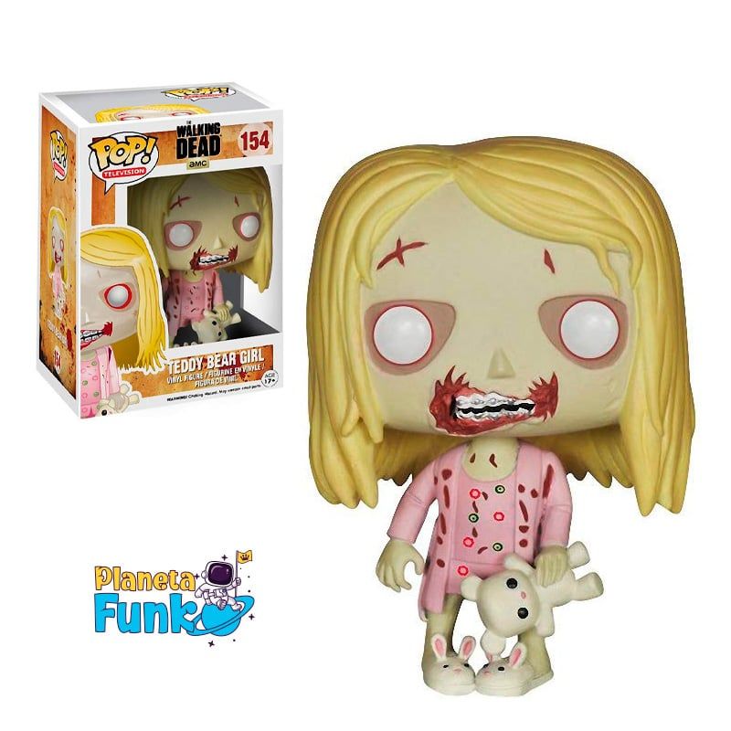 FUNKO - THE WALKING DEAD TEDDYE BEAR GIRL ZOMBIE