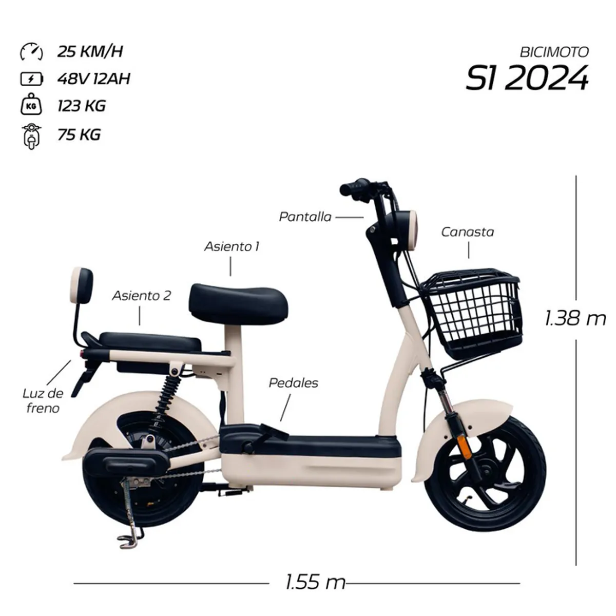 GENERICO - BICIMOTO ELECTRICA S1