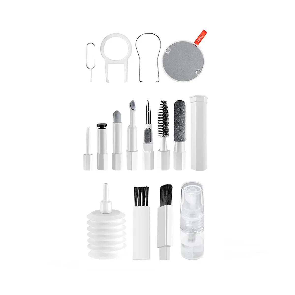 K&F CONCEPT - Kit de limpieza 20 en 1 para Smartphones, iPhone, AirPods, MacBook K&F