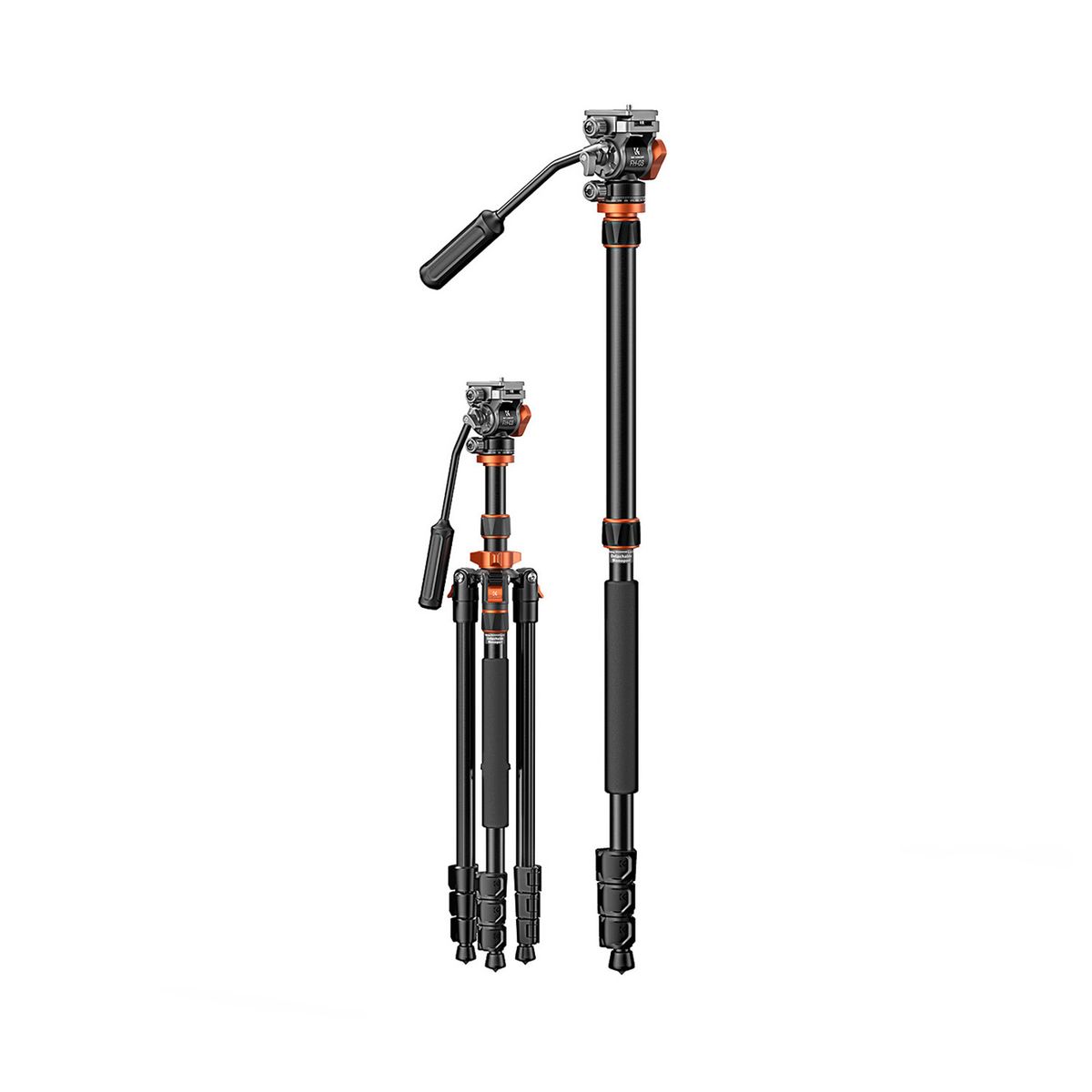 K&F CONCEPT - Trípode monopie de video K&F Concept K234A7+FH-03 - KF09136
