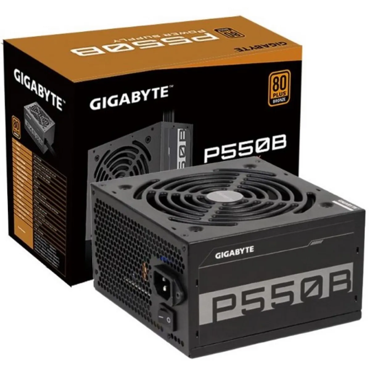 TEROS - Fuente De Poder 550W - Atx 80 Plus, Gigabyte Certificada