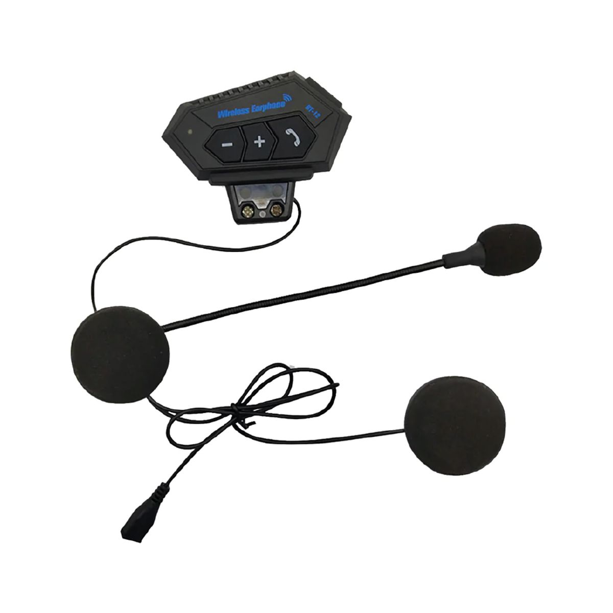 GENERICO - Auricular Inalámbrico Bluetooth para casco recargable