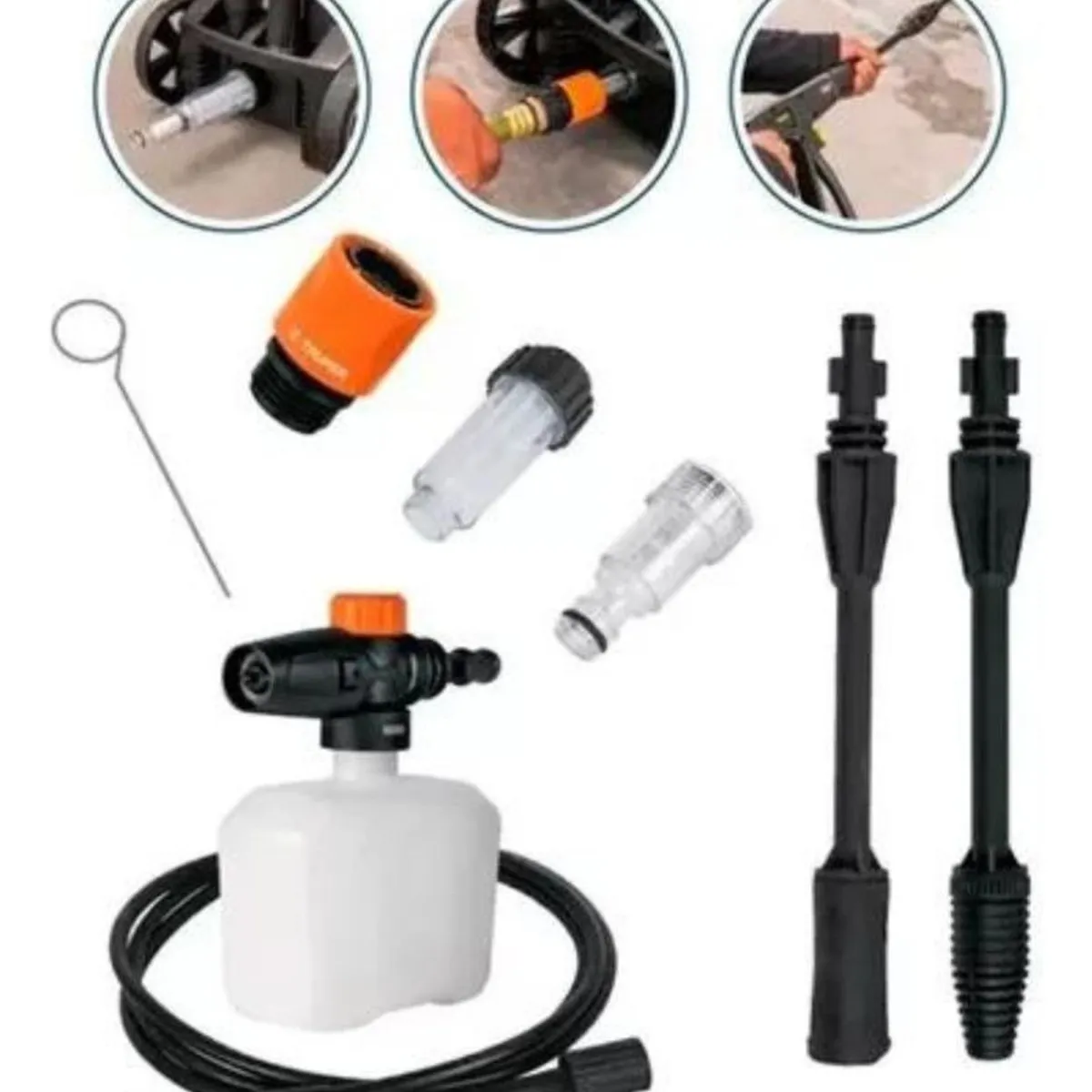 TRUPER - Hidrolavadora Eléctrica 1400W 1500 PSI 220 V TRUPER