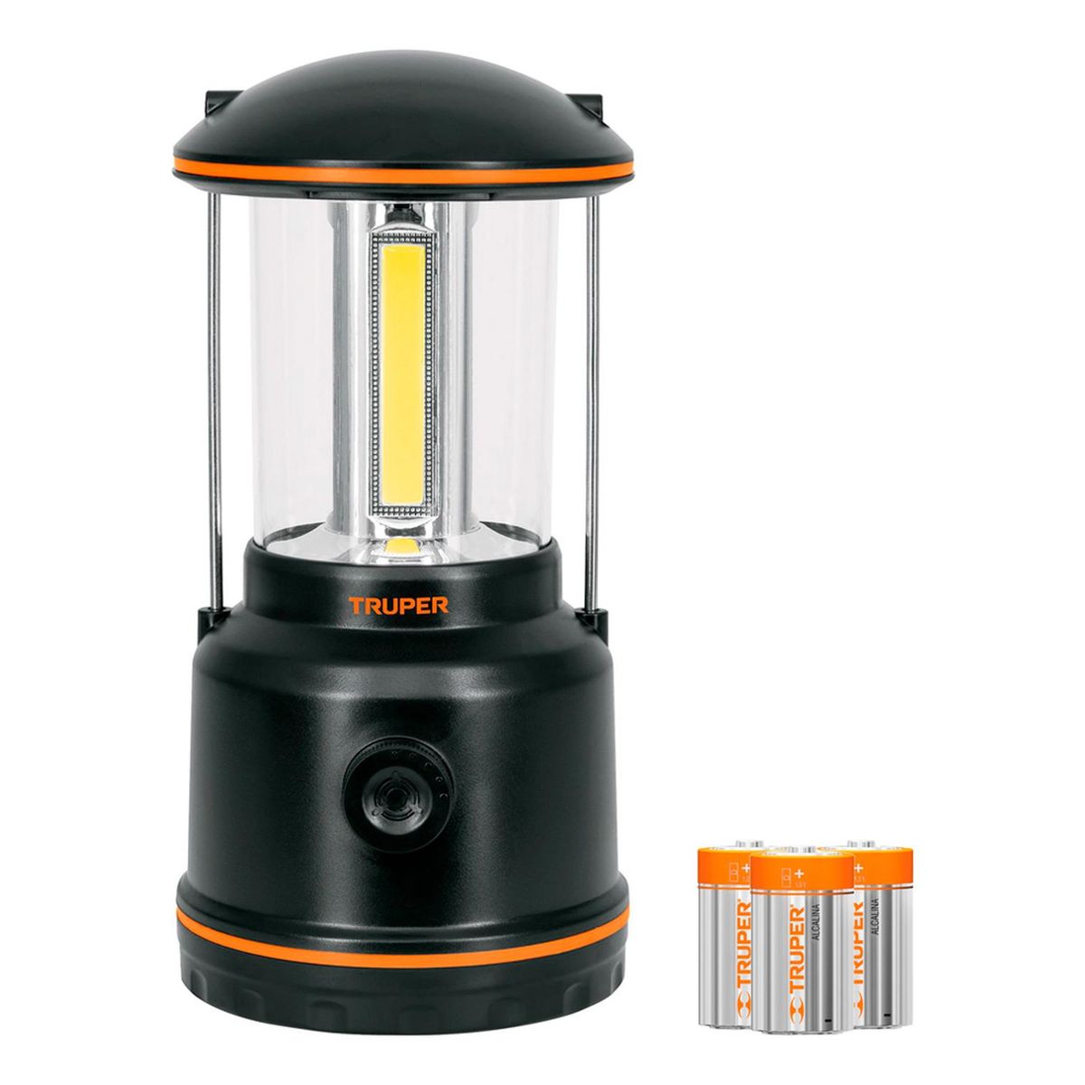TRUPER - Linterna LED tipo farol Truper para campamento a Pilas 10760