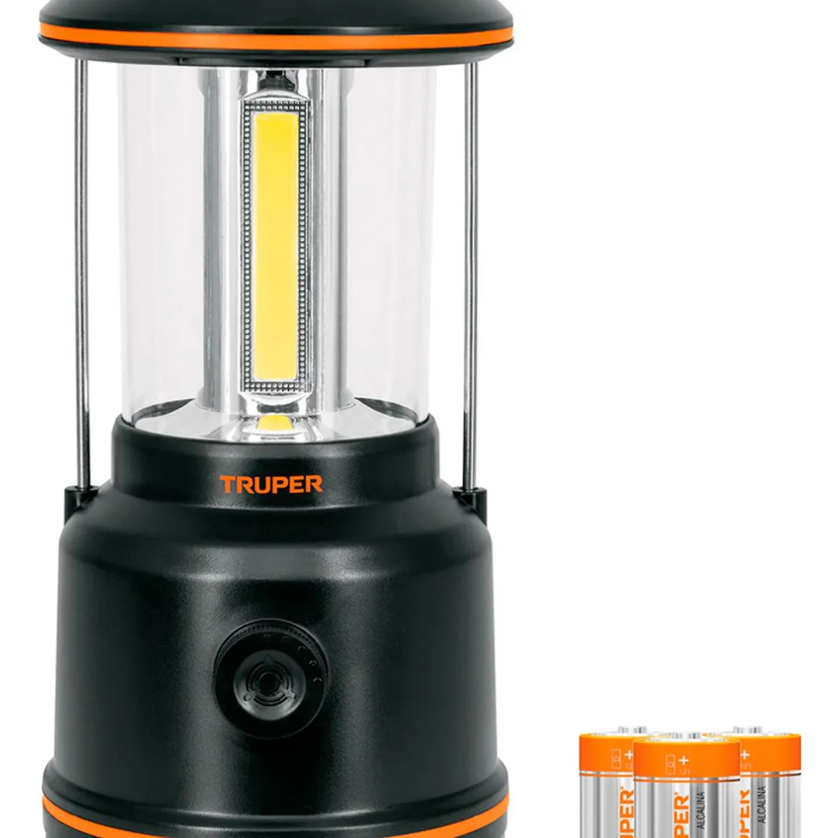 TRUPER - Linterna LED tipo farol Truper para campamento a Pilas 10760