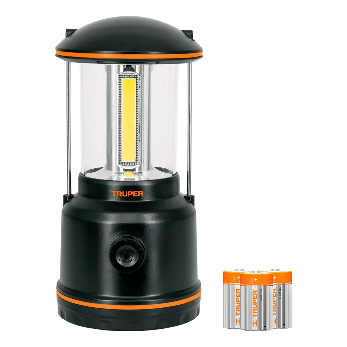 TRUPER - Linterna LED tipo farol Truper para campamento a Pilas 10760