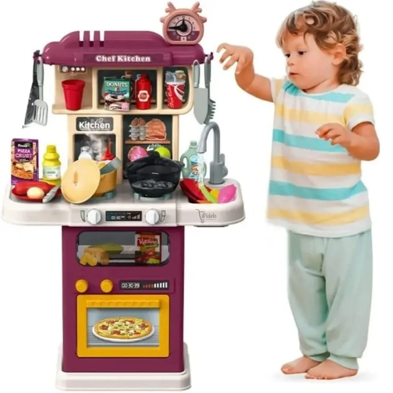GENERICO - Cocinita Infantil De Juguete Kitchen Role-Play 64 pzs