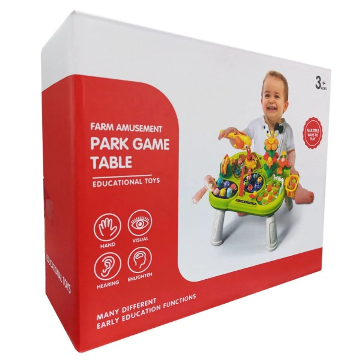 GENERICO - Mesa de Actividades Juegos De Granja - Juegos De Pesca