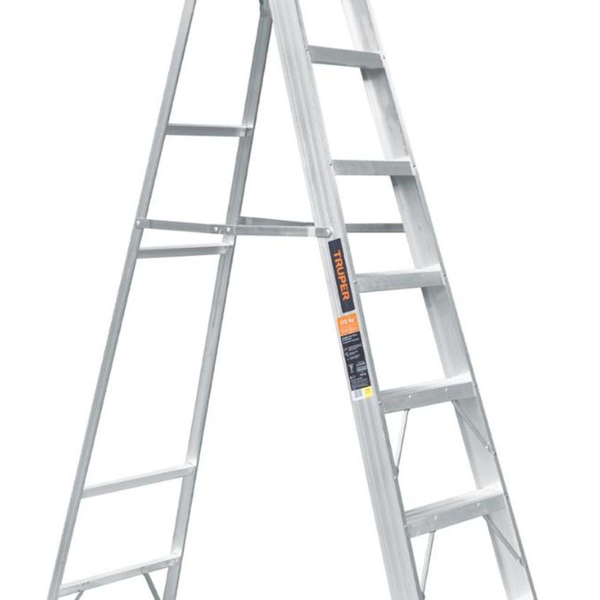 TRUPER - Escalera De Tijera tipo II 7 Pasos y Bandeja EST-27 Truper