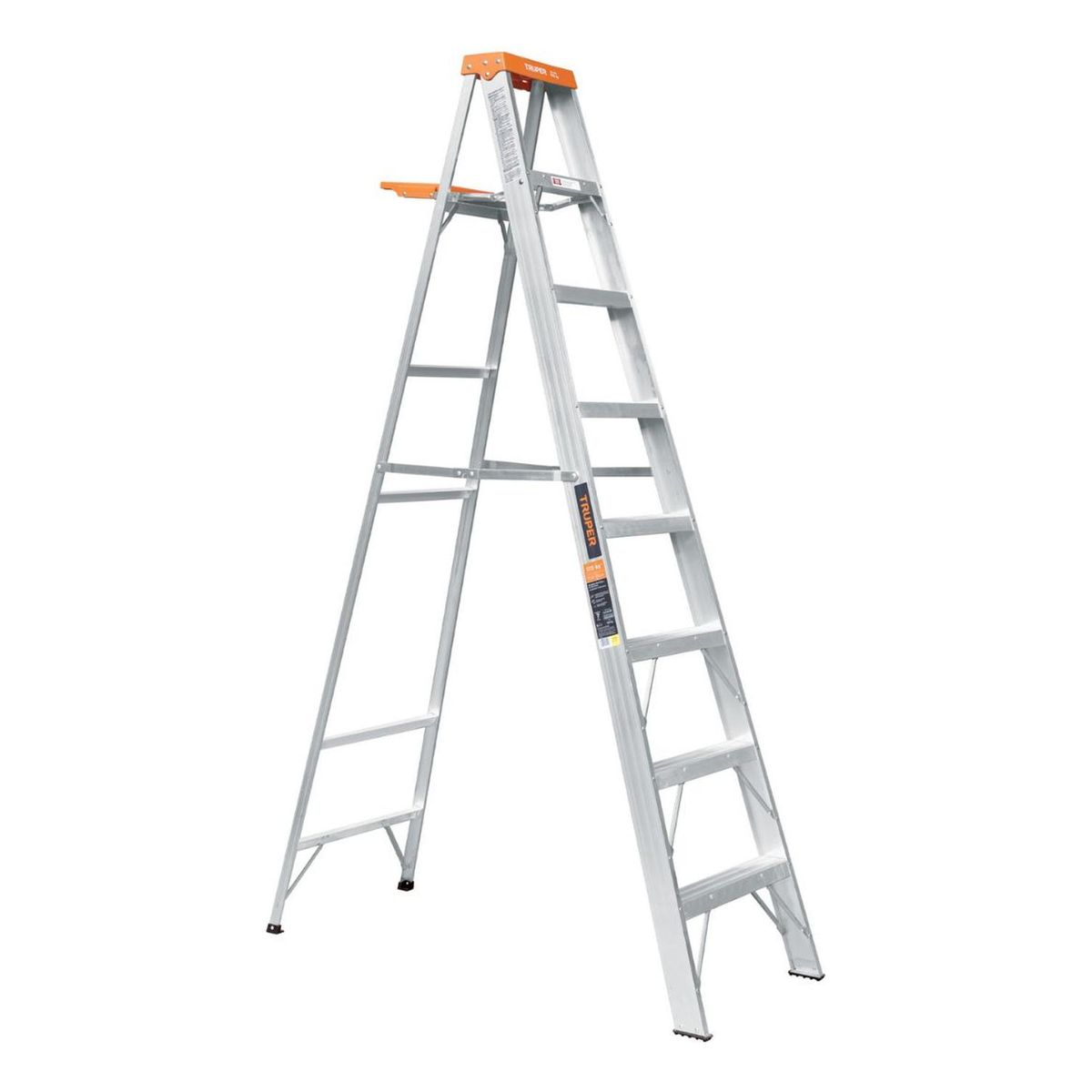 TRUPER - Escalera De Tijera tipo II 7 Pasos y Bandeja EST-27 Truper