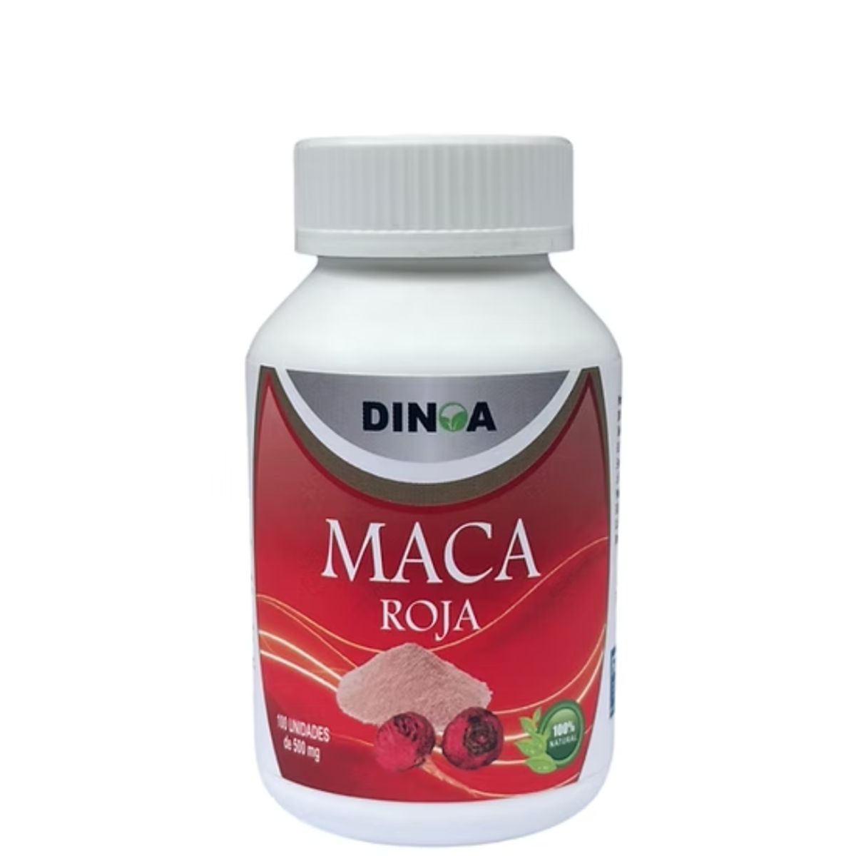 DINOA - Maca Roja Cápsulas x 100 Dinoa - Energía Natural y Bienestar Integral