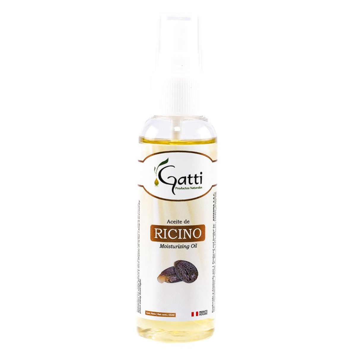 GATTI - Aceite Corporal de Ricino x 55 ml - GATTI