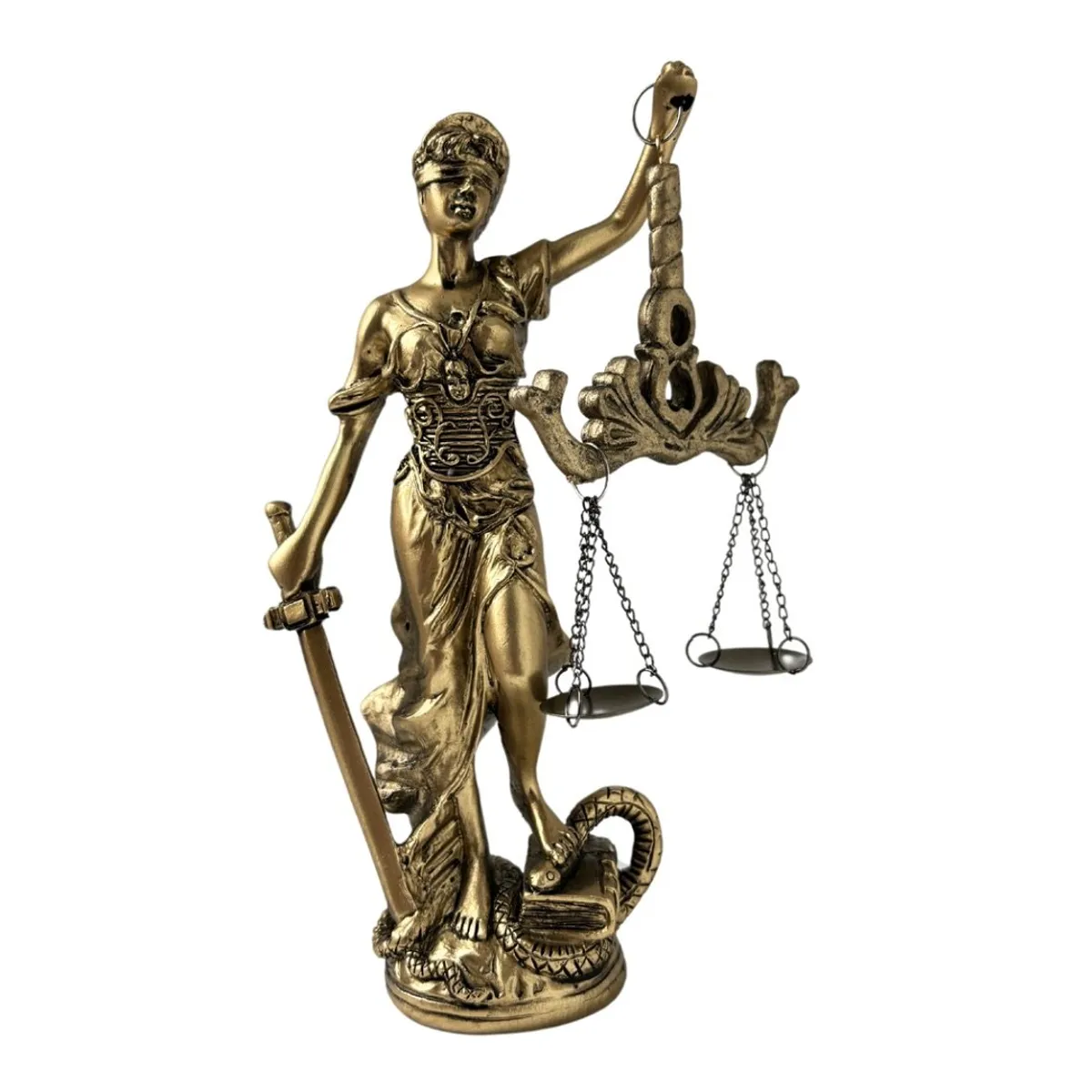 GIADE - Diosa de la Justicia de Resina 19 CM