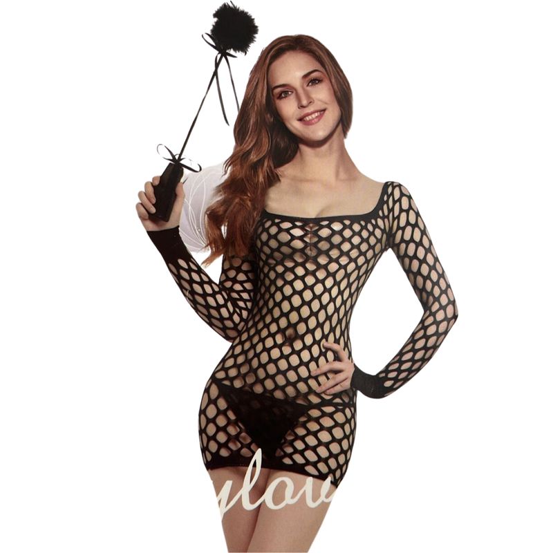 GENERICO - Sexy Vestido Tipo Malla