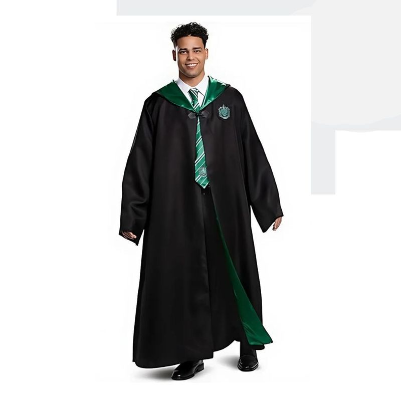 GENERICO - Disfraz Traje Harry Potter Slytherin Talla S Cosplay Disfraz