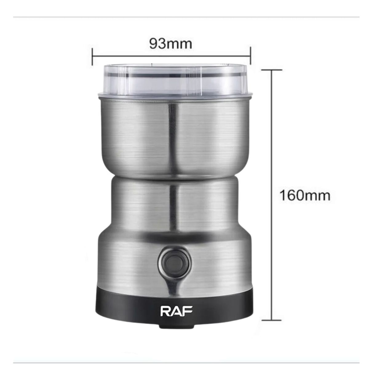 GENERICO - MOLINILLO ELÉCTRICO PLUS DE CAFÉ GRANOS Y SEMILLA RAF R7113