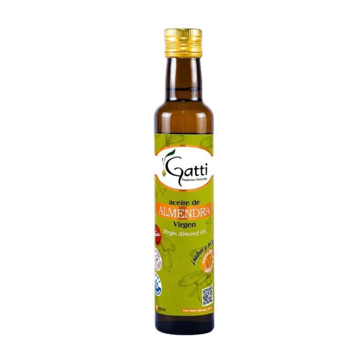 GATTI - Aceite de Almendra Virgen x 250 ml - Gatti