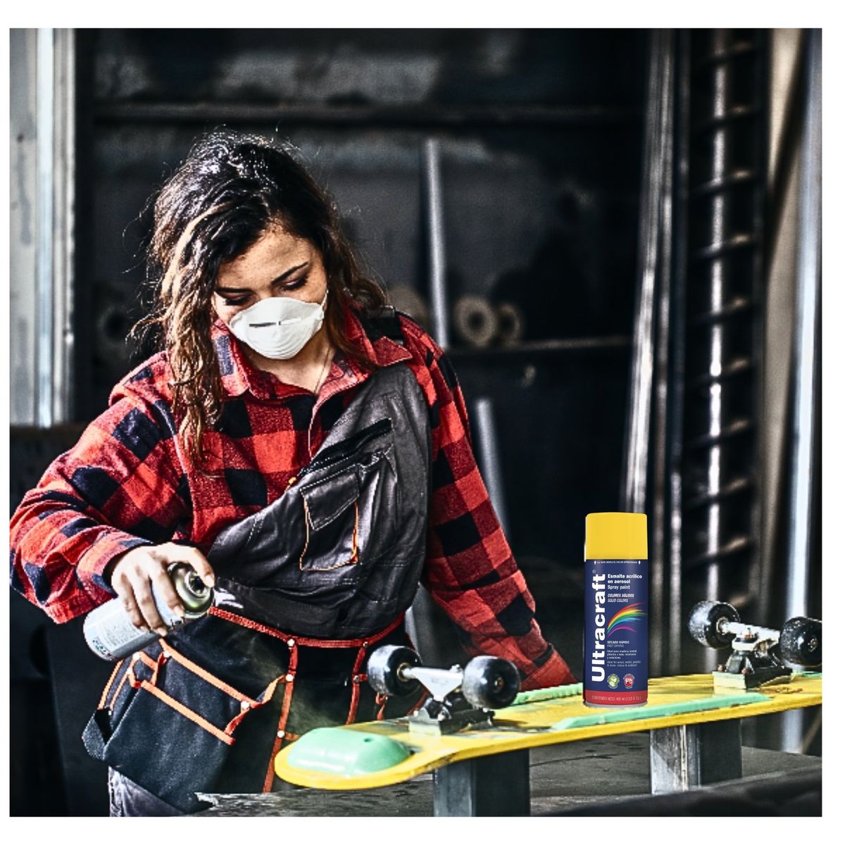 TRUPER - Pintura spray color amarillo CAT ULTRACRAF TRUPER