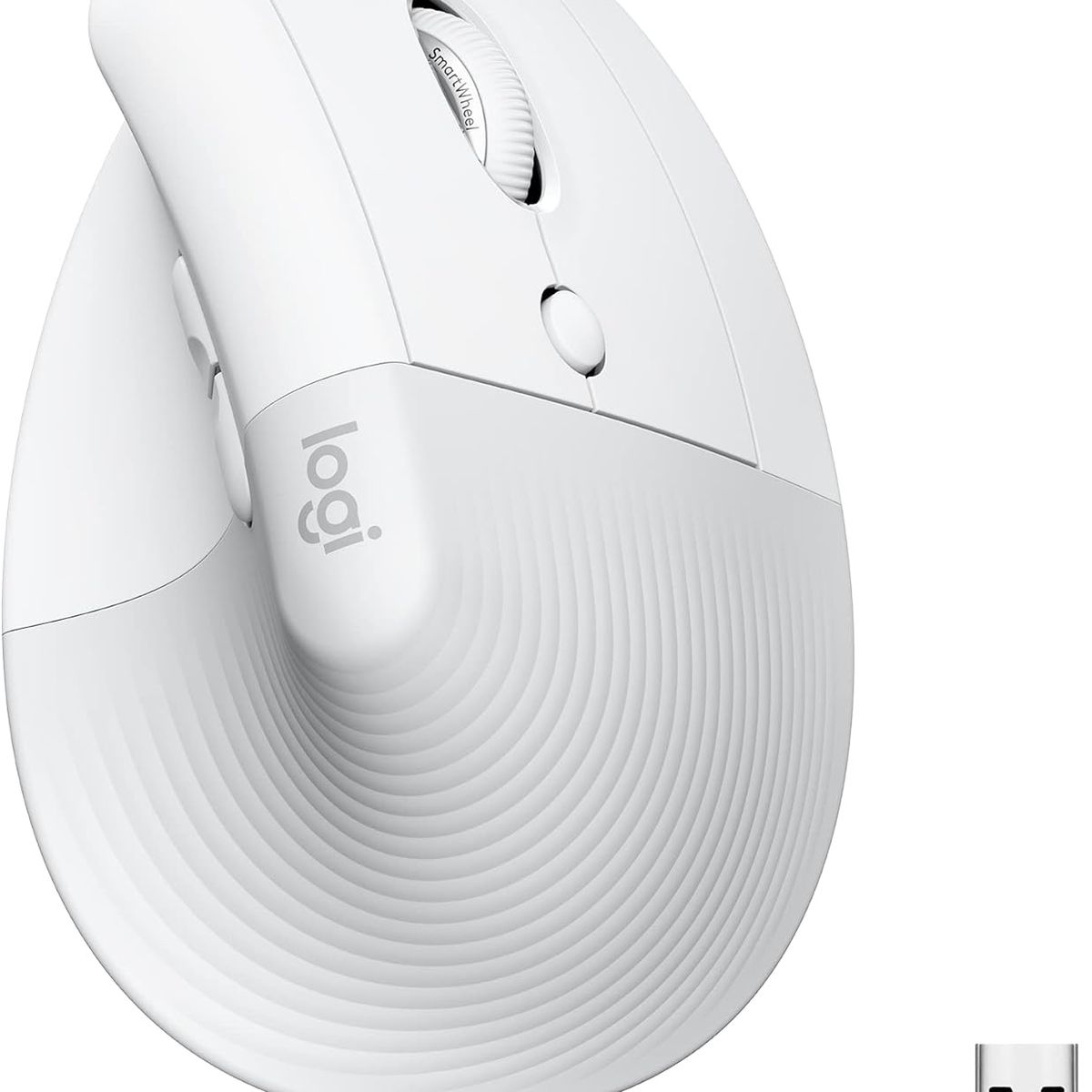 LOGITECH - MOUSE LOGITECH LIFT VERTICAL INALÁMBRICOBT BLANCO
