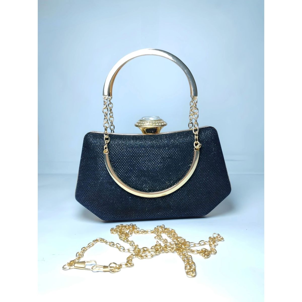 GENERICO - BOLSO DE NOCHE TIPO CARTERA DE MANO DE FIESTA