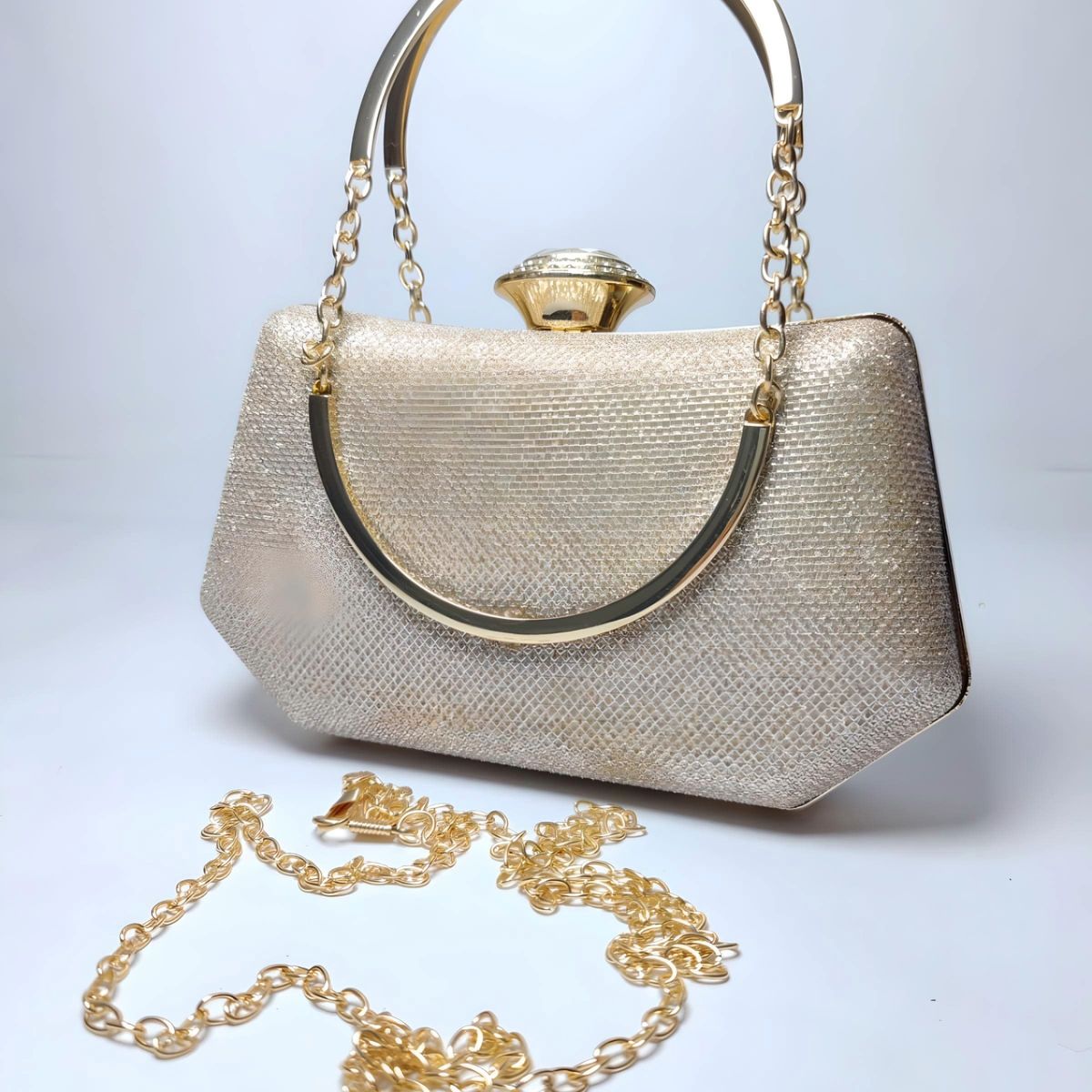 GENERICO - BOLSO DE NOCHE TIPO CARTERA DE MANO DE FIESTA