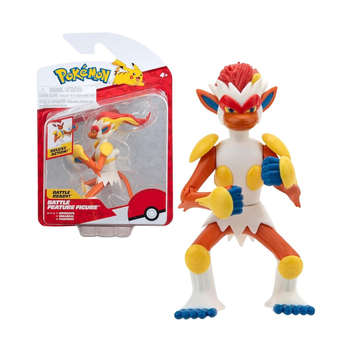 POKEMON - Pokemon Set Jazwares Garchomp Alakazam Infernape Cinderace