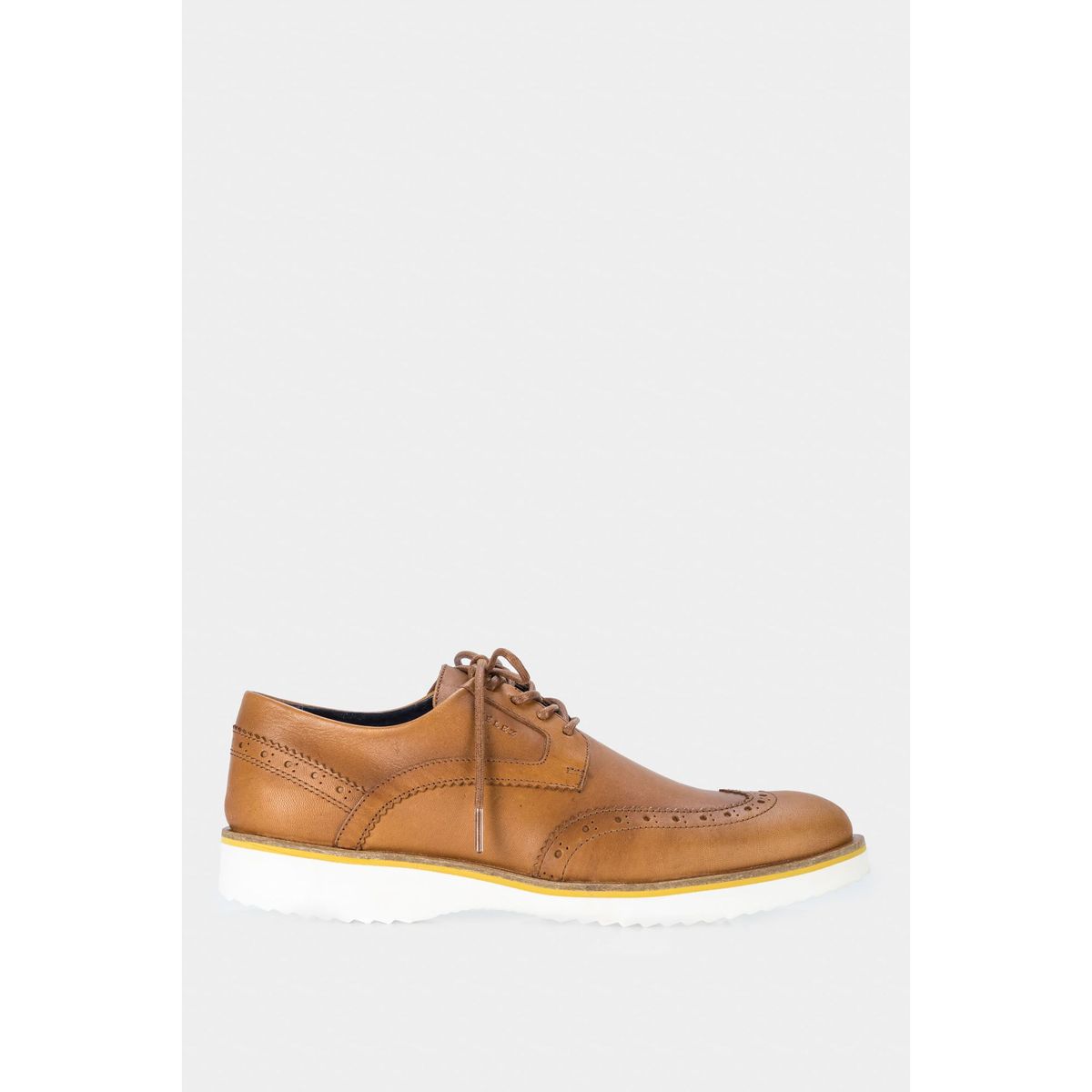 VELEZ - Vélez Zapatos Cordón Village De Cuero Hombre Envejecido Miel