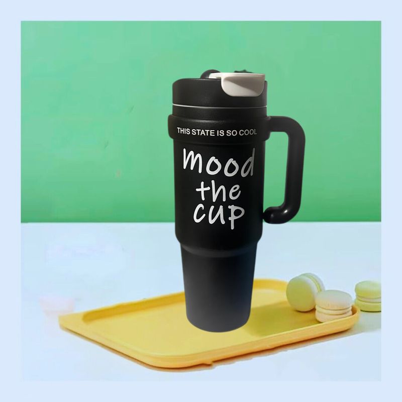 GENERICO - Vaso Térmico Tomatodo “MOOD THE CUP” 900 Ml