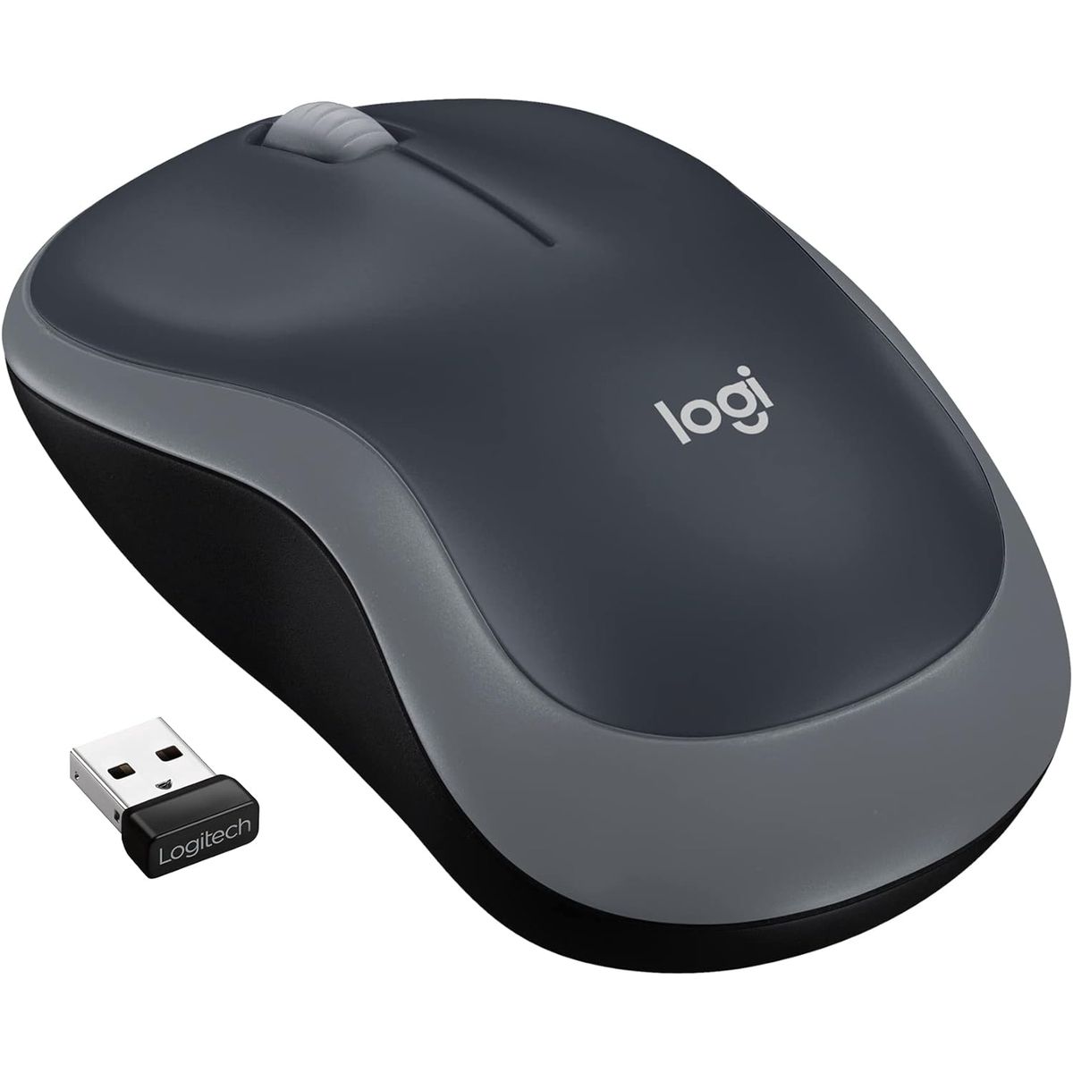 LOGITECH - MOUSE LOGITECH M185 INALÁMBRICO GRIS